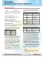 Preview for 19 page of Huawei ADF10S48B Technical Manual
