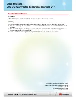 Preview for 23 page of Huawei ADF10S48B Technical Manual