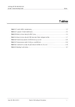Preview for 5 page of Huawei Airbridge BTS3606AE Commissioning Manual