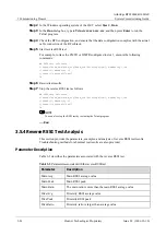 Preview for 40 page of Huawei Airbridge BTS3606AE Commissioning Manual