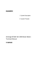 Preview for 8 page of Huawei Airbridge BTS3612A Technical Manual