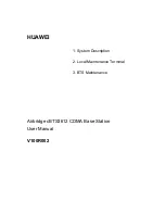 Предварительный просмотр 8 страницы Huawei Airbridge cBTS3612-1900 User Manual