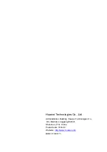 Preview for 1 page of Huawei Airbridge cBTS3612 Maintenance Manual