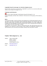 Preview for 2 page of Huawei Airbridge DBS3900 Installation Manual