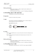 Preview for 60 page of Huawei Airbridge DBS3900 Installation Manual