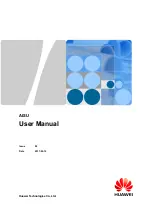 Huawei AISU User Manual preview