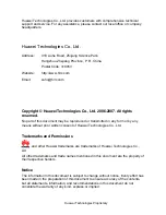 Preview for 2 page of Huawei AOLYNK S1505L User Manual