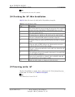 Предварительный просмотр 40 страницы Huawei AP8030DN Installation And Maintenance Manual