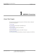 Preview for 6 page of Huawei AR200-S Series Quick Start Manual