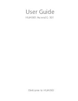 Preview for 1 page of Huawei Ascend G 301 User Manual