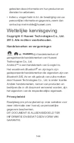 Preview for 144 page of Huawei Ascend G525 Manual