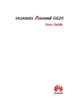 Huawei ASCEND G620 User Manual preview