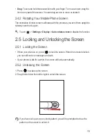 Preview for 15 page of Huawei Ascend II M865 User Manual