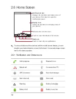 Preview for 16 page of Huawei Ascend II M865 User Manual