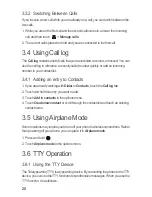 Preview for 24 page of Huawei Ascend II M865 User Manual
