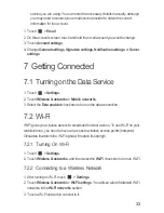 Preview for 37 page of Huawei Ascend II M865 User Manual