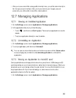 Предварительный просмотр 67 страницы Huawei Ascend II M865 User Manual