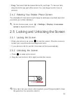 Preview for 16 page of Huawei Ascend II M865C User Manual