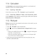 Preview for 63 page of Huawei Ascend II M865C User Manual