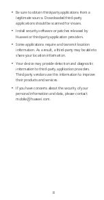 Preview for 12 page of Huawei Ascend Mate 7 Quick Start Manual