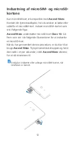 Preview for 14 page of Huawei Ascend Mate User Manual