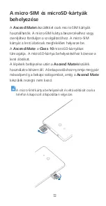 Preview for 74 page of Huawei Ascend Mate User Manual