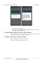 Preview for 18 page of Huawei Ascend P2-6070 Faq
