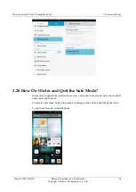 Preview for 73 page of Huawei Ascend P2-6070 Faq