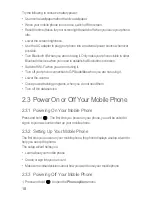 Preview for 14 page of Huawei Ascend P2 User Manual