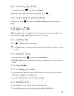 Preview for 49 page of Huawei Ascend P2 User Manual