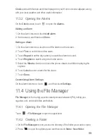 Preview for 59 page of Huawei Ascend P2 User Manual