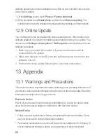 Preview for 68 page of Huawei Ascend P2 User Manual