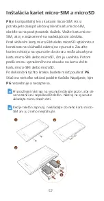 Preview for 59 page of Huawei Ascend P6 Quick Start Manual