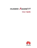 Huawei Ascend P7 User Manual preview