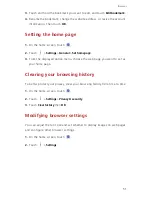 Предварительный просмотр 56 страницы Huawei Ascend P7 User Manual