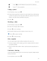 Предварительный просмотр 62 страницы Huawei Ascend P7 User Manual