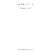 Preview for 1 page of Huawei Ascend Q Quick Start Manual