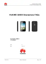 Предварительный просмотр 1 страницы Huawei Ascend Y 200 Faqs