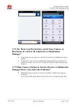 Предварительный просмотр 22 страницы Huawei Ascend Y 200 Faqs