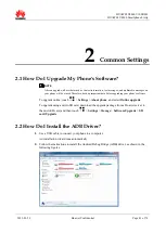 Предварительный просмотр 48 страницы Huawei Ascend Y 200 Faqs