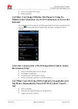 Предварительный просмотр 53 страницы Huawei Ascend Y 200 Faqs