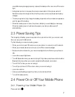 Preview for 11 page of Huawei Ascend Y 201 Pro User Manual