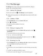 Preview for 57 page of Huawei Ascend Y 201 Pro User Manual