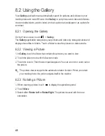 Preview for 44 page of Huawei Ascend Y210 User Manual