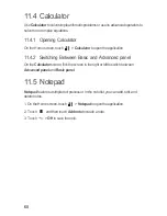 Preview for 64 page of Huawei Ascend Y210C User Manual