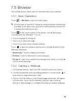 Preview for 44 page of Huawei Ascend Y215 User Manual