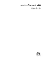 Huawei Ascend Y320 User Manual preview