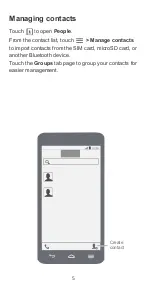 Preview for 6 page of Huawei ascend y350 Quick Start Manual