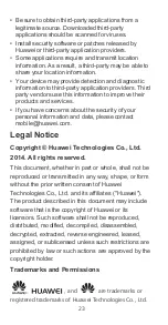 Preview for 24 page of Huawei ascend y350 Quick Start Manual