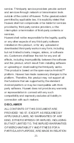 Preview for 26 page of Huawei ascend y350 Quick Start Manual